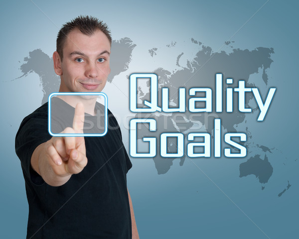 Quality Goals Stock photo © Mazirama