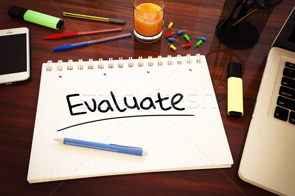 Evaluate Stock photo © Mazirama