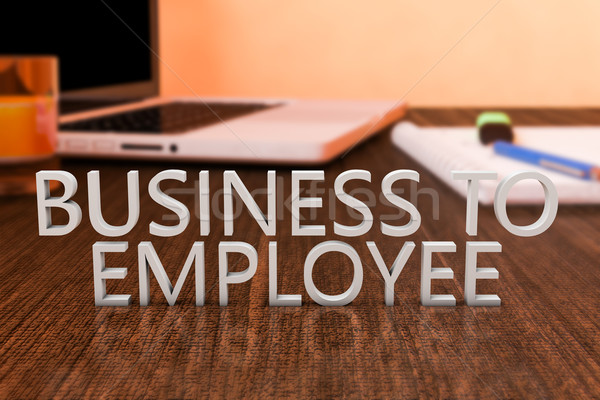 Business to Employee Stock photo © Mazirama