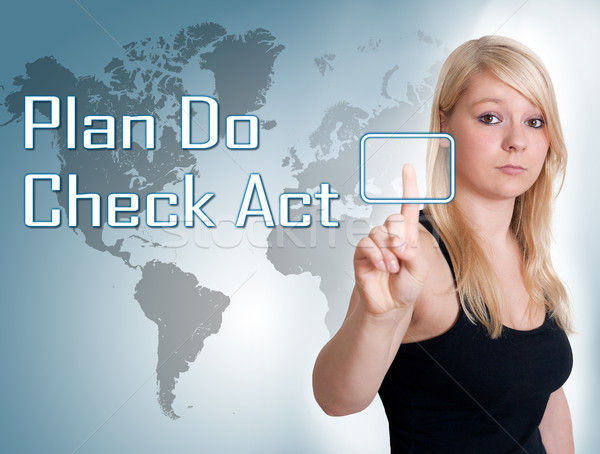 Plan Do Check Act Stock photo © Mazirama