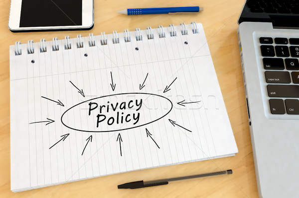 Privacy Policy text concept Stock photo © Mazirama