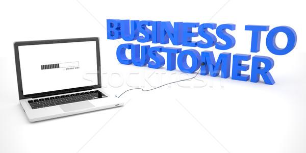 Business to Customer Stock photo © Mazirama