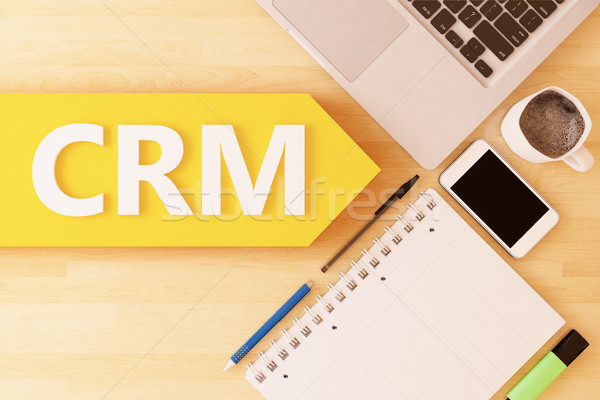 Cliente relação gestão crm linear texto Foto stock © Mazirama