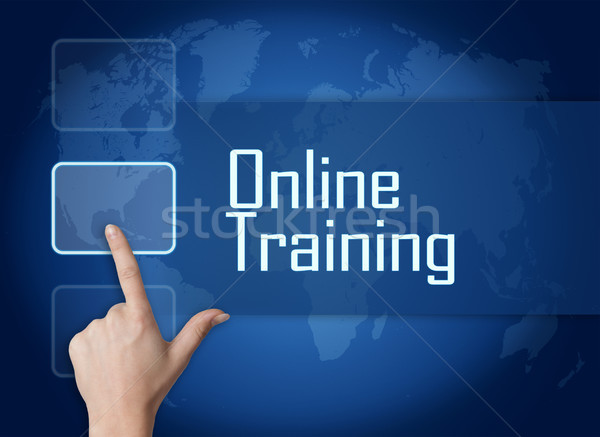 Online Training Stock photo © Mazirama