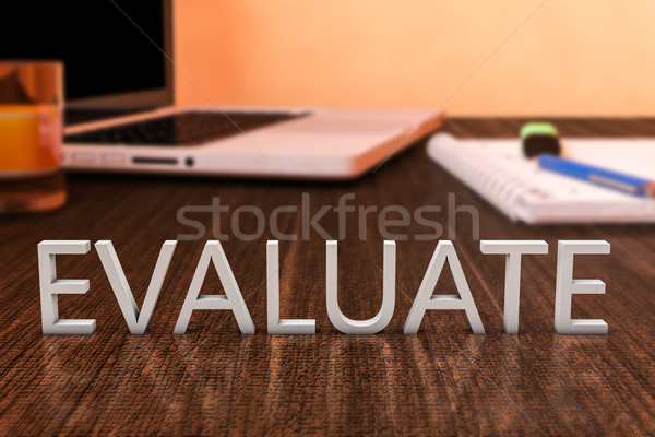 Evaluate Stock photo © Mazirama