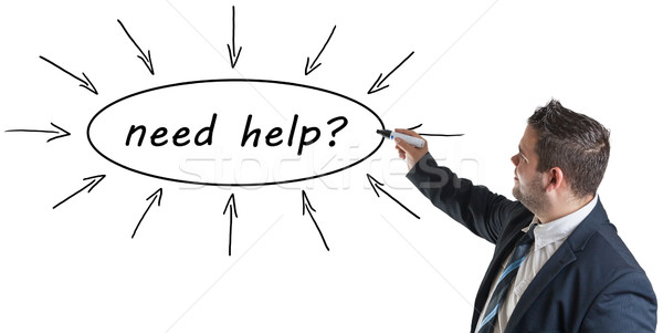 need help Stock photo © Mazirama