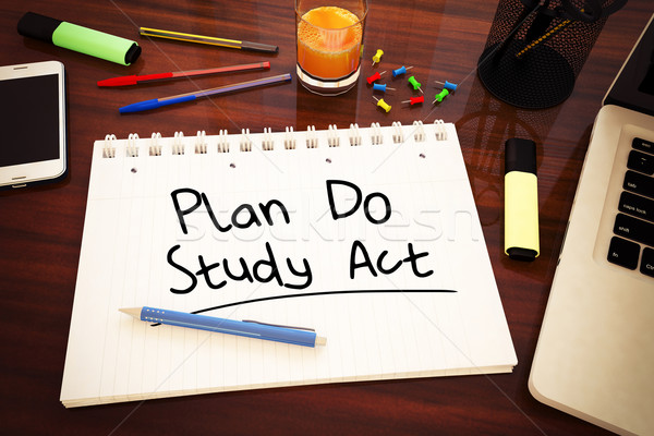 Plan Do Study Act Stock photo © Mazirama