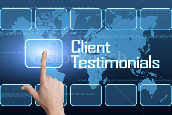 Client Testimonials Stock photo © Mazirama