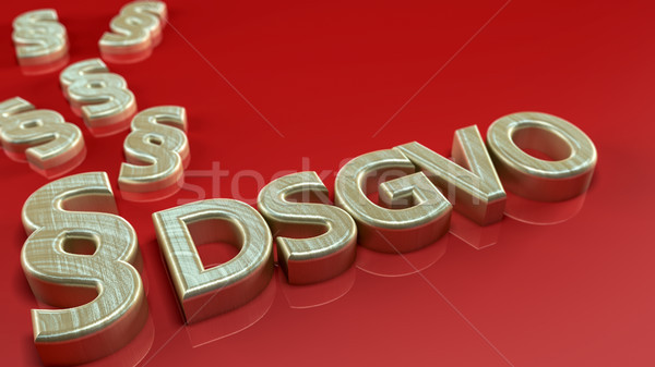 Stock photo: DSGVO Concept