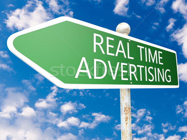 Real Time Advertising Stock photo © Mazirama