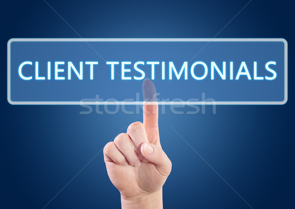 Client Testimonials Stock photo © Mazirama