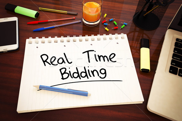 Real Time Bidding Stock photo © Mazirama