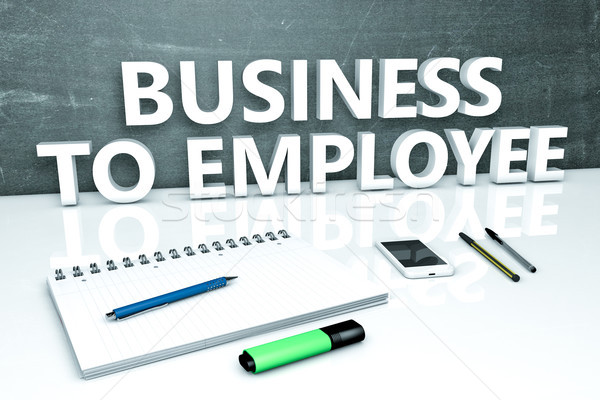 Business to Employee Stock photo © Mazirama