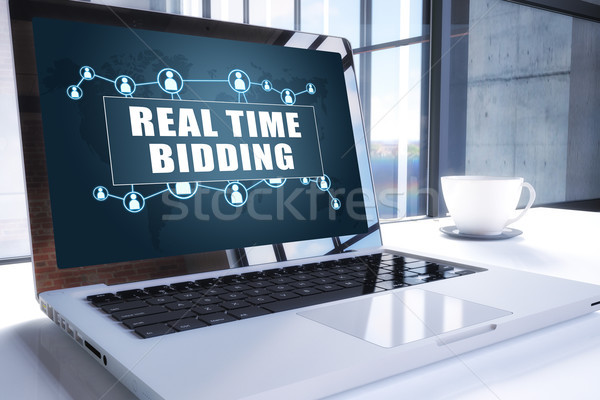 Real Time Bidding Stock photo © Mazirama