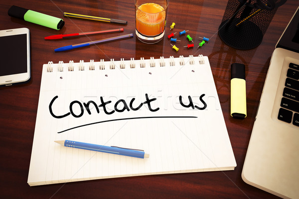 Contact us Stock photo © Mazirama