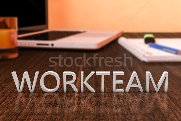 Workteam Stock photo © Mazirama