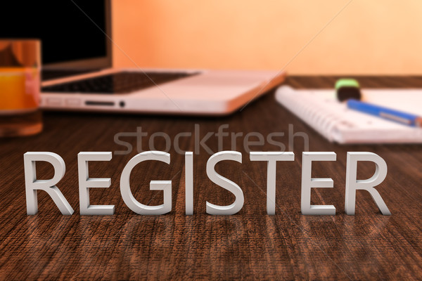 Register Stock photo © Mazirama