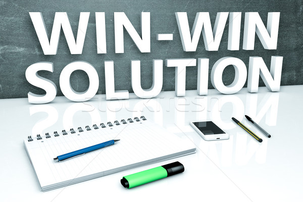 Win-Win Solution Stock photo © Mazirama