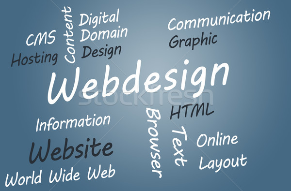 Webdesign Concept Stock photo © Mazirama