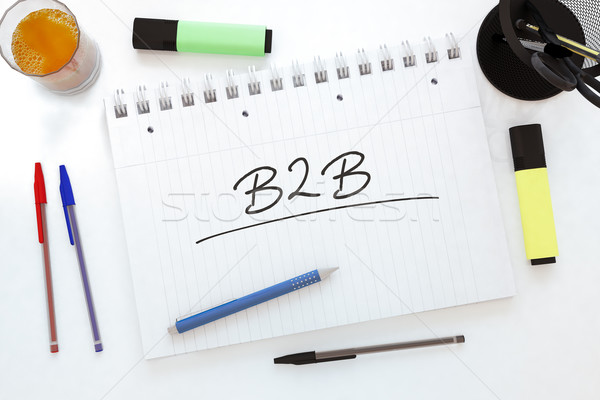 Business to Business Stock photo © Mazirama