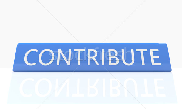 Contribute Stock photo © Mazirama