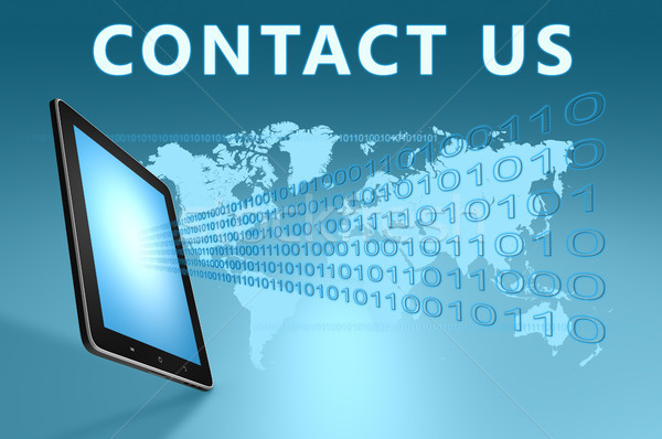 Contact us Stock photo © Mazirama