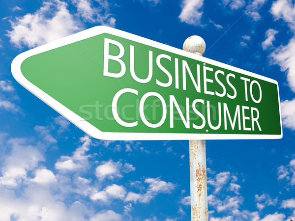 Business to Consumer Stock photo © Mazirama