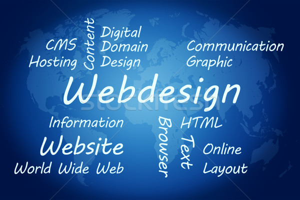 Webdesign Concept Stock photo © Mazirama