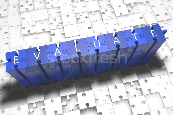 Evaluate Stock photo © Mazirama