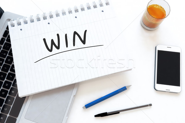 WIN Stock photo © Mazirama