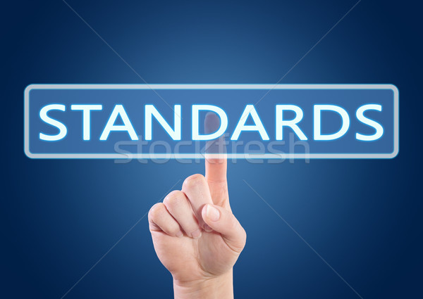 Standards text concept Stock photo © Mazirama