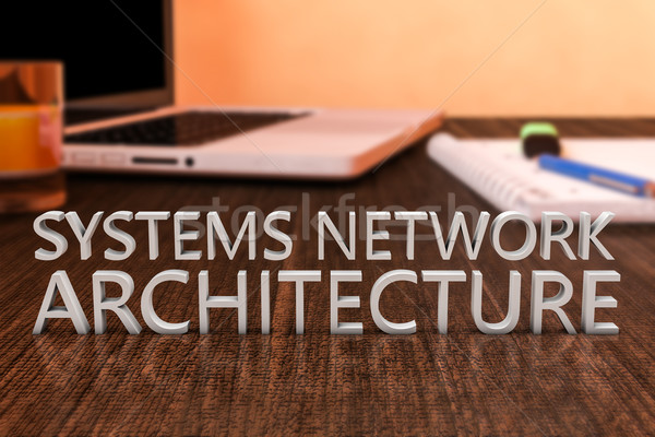 System Network Architecture Stock photo © Mazirama