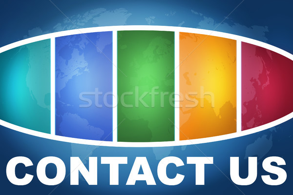 Contact us Stock photo © Mazirama