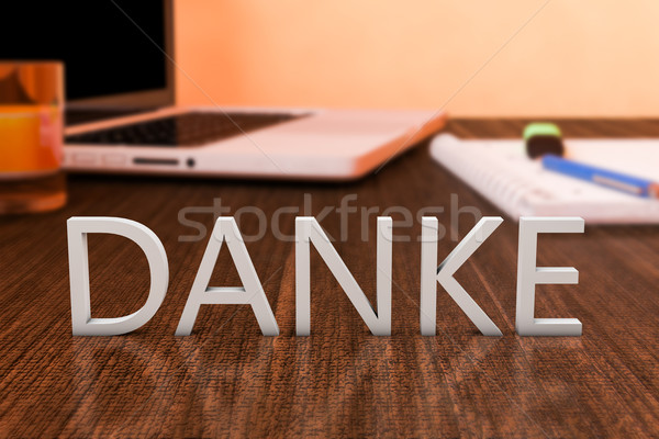 Danke Stock photo © Mazirama