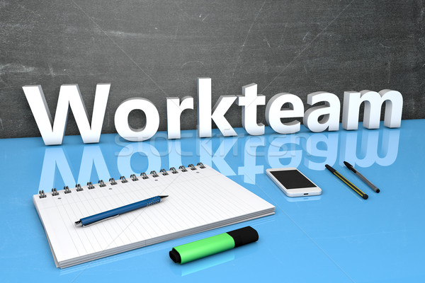 Workteam Stock photo © Mazirama