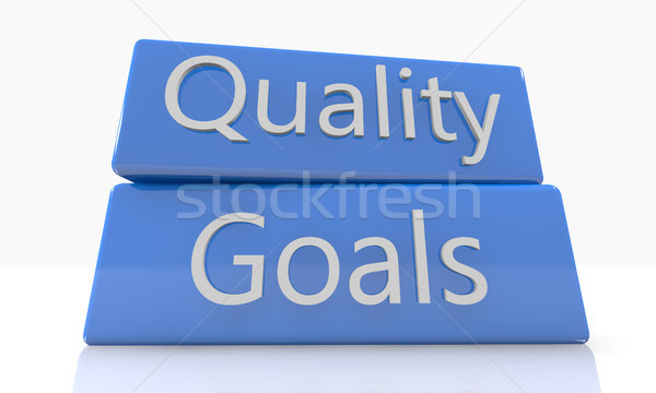 Quality Goals Stock photo © Mazirama