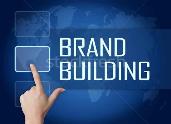 Brand Building Stock photo © Mazirama