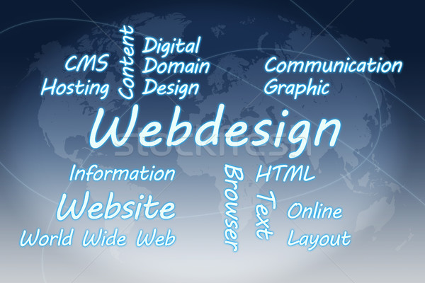 Webdesign Concept Stock photo © Mazirama