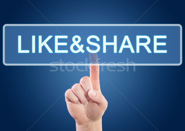 Like and share Stock photo © Mazirama