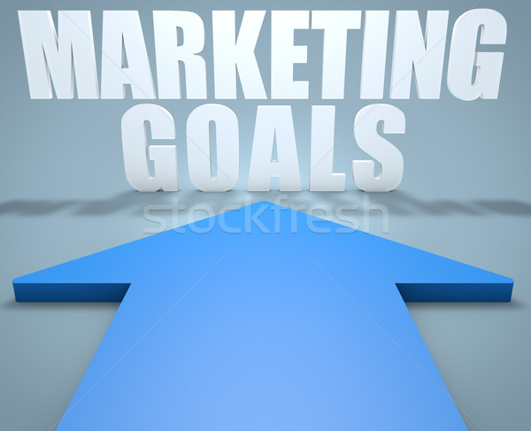 Marketing Goals Stock photo © Mazirama