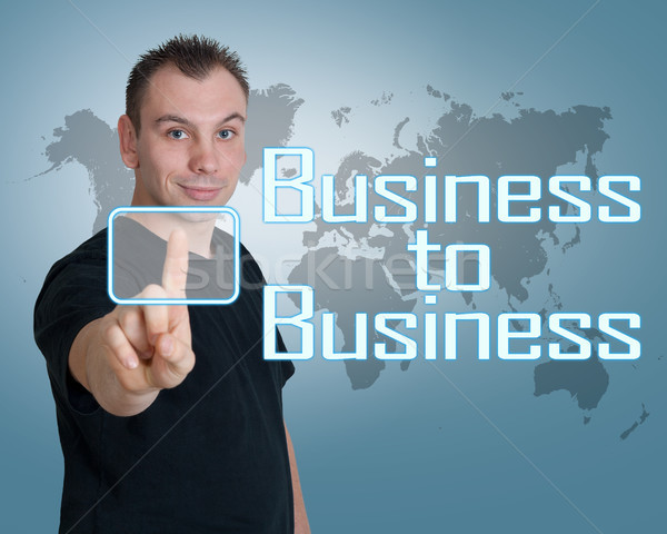 Business to Business Stock photo © Mazirama