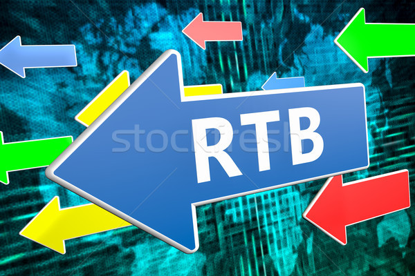 Real Time Bidding Stock photo © Mazirama