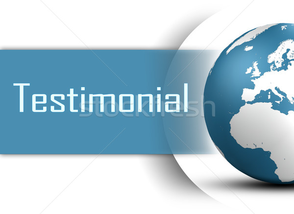 Testimonial Stock photo © Mazirama