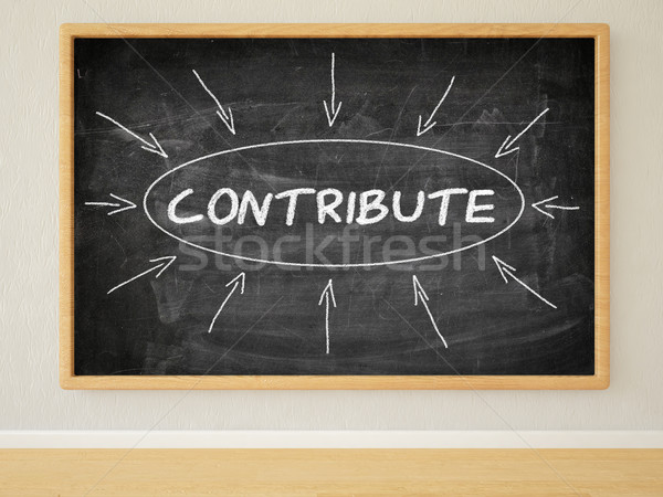 Contribute Stock photo © Mazirama