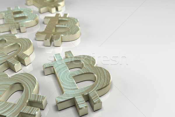 Bitcoin currency concept Stock photo © Mazirama