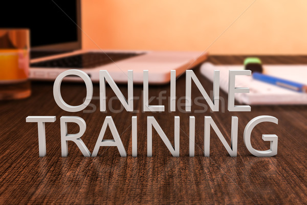 Online Training Stock photo © Mazirama
