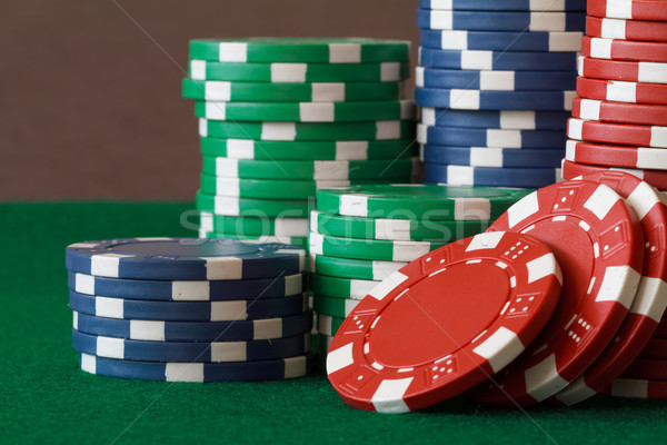 poker chips Stock photo © mblach
