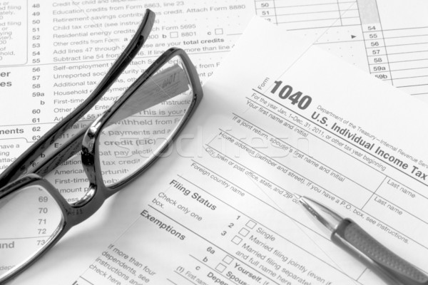 tax form Stock photo © mblach