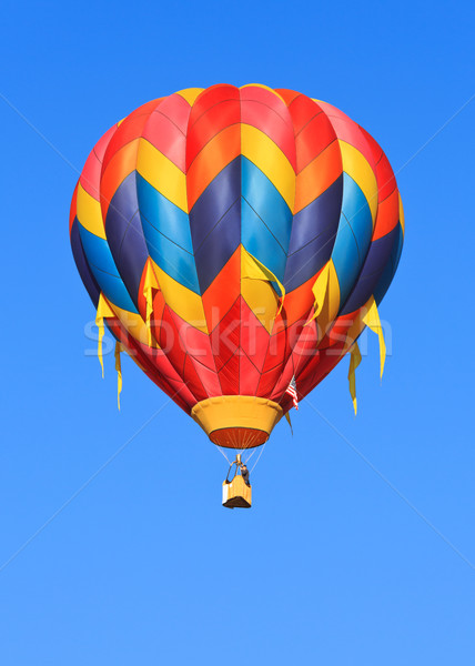 Luchtballon kleurrijk blauwe hemel zomer leuk kleur Stockfoto © mblach