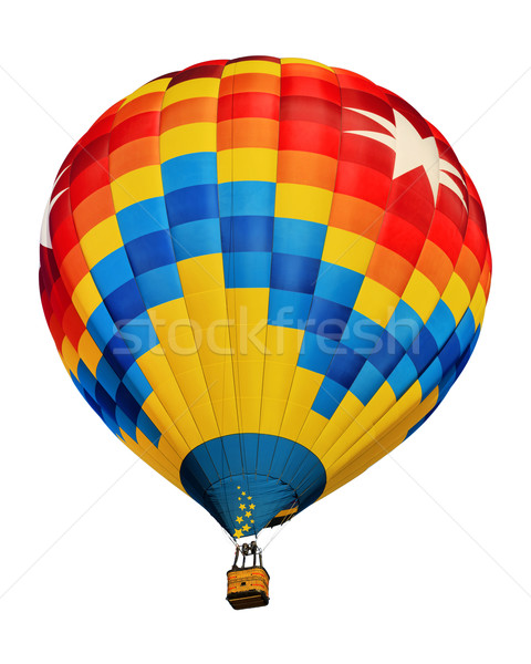 Balão de ar quente isolado esportes diversão cor liberdade Foto stock © mblach